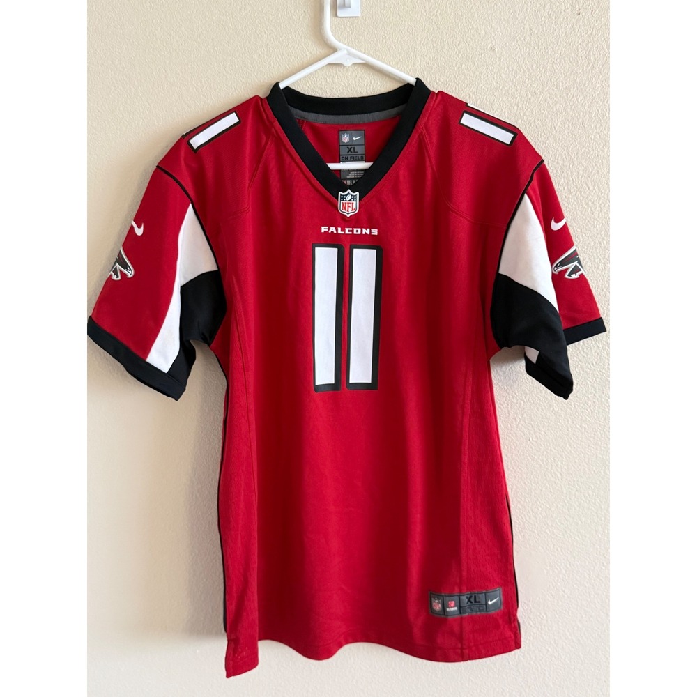 Nike Atlanta Falcons Julio Jones 11 NFL Jersey Kids Youth XL Red On Field